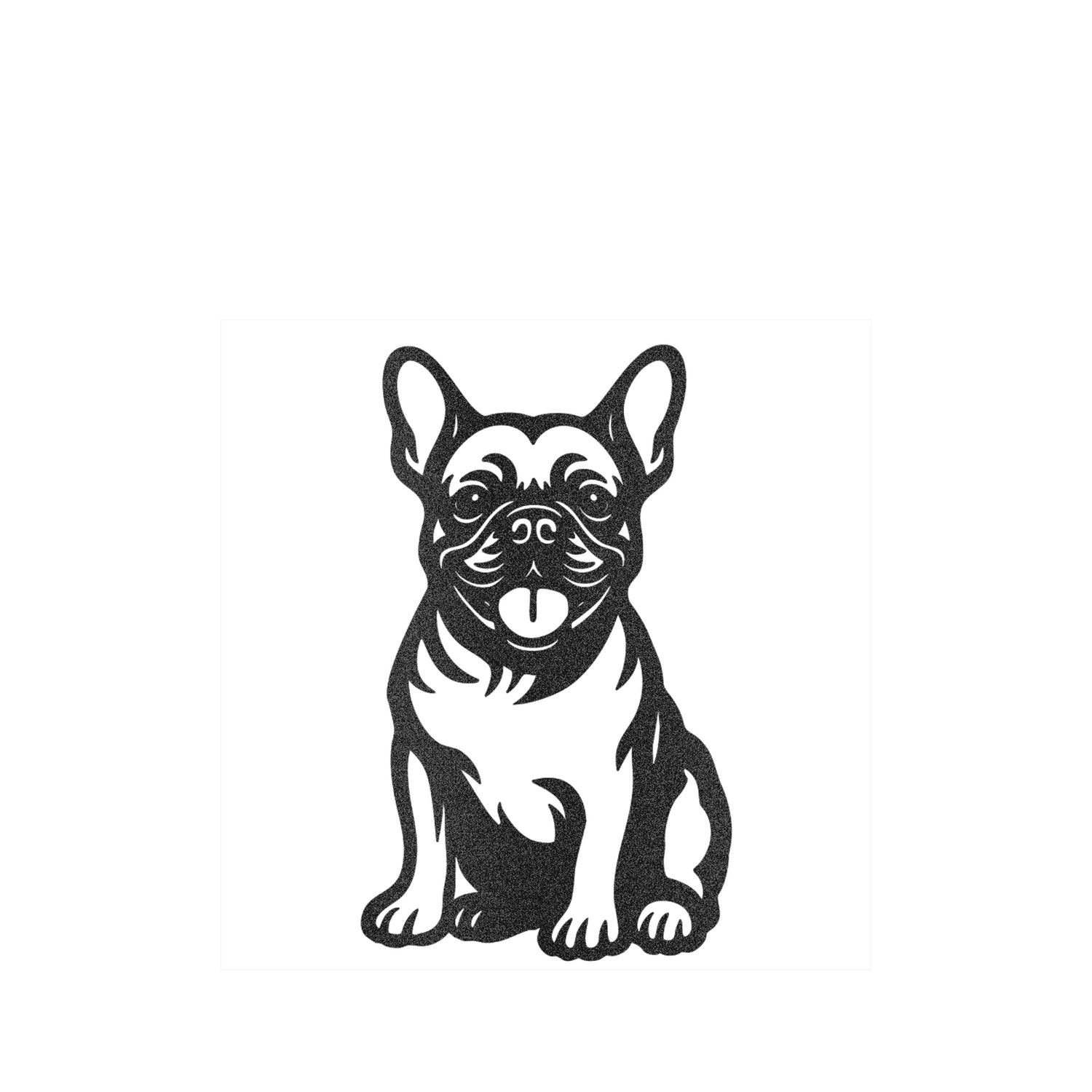 French Bulldog silhouette for Shop by Breed at Prime Steel Studio
