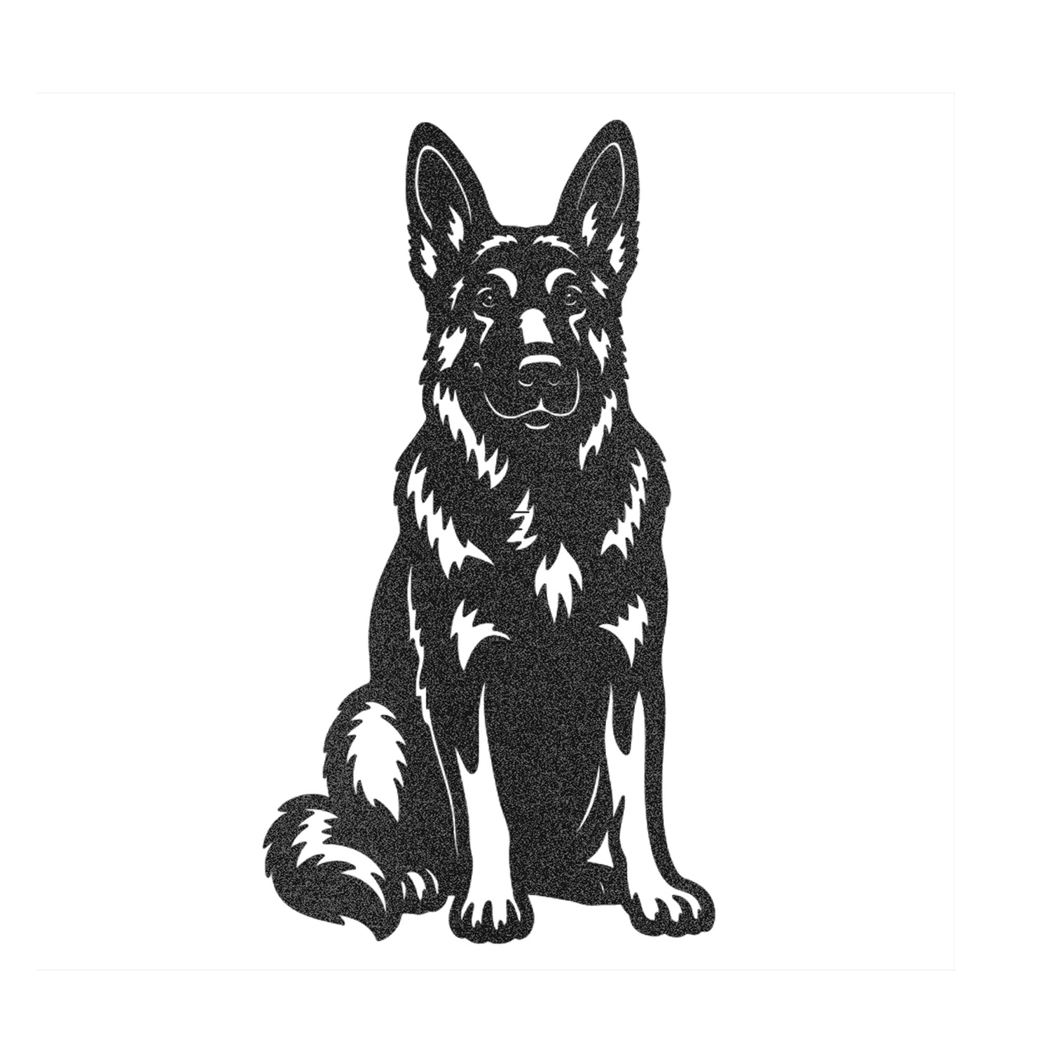 German Shepherd silhouette for Shop by Breed - Prime Steel Studio